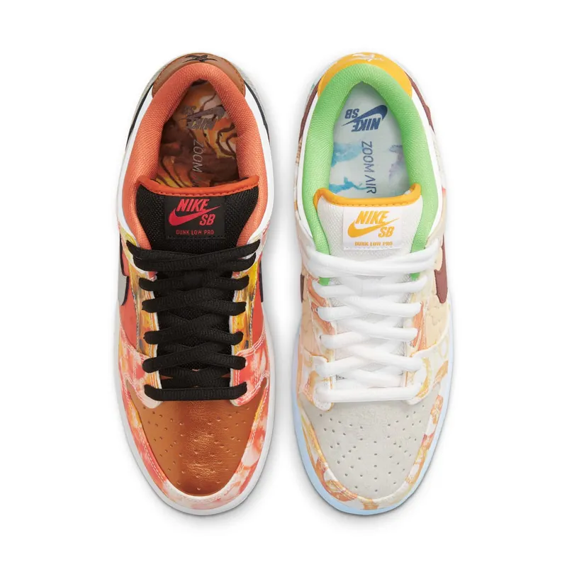 Nike SB Dunk Low Street Hawker (2021) Metallic Copper/Light Silver-Pueblo Brown-Metallic Silver (CV1628-800)