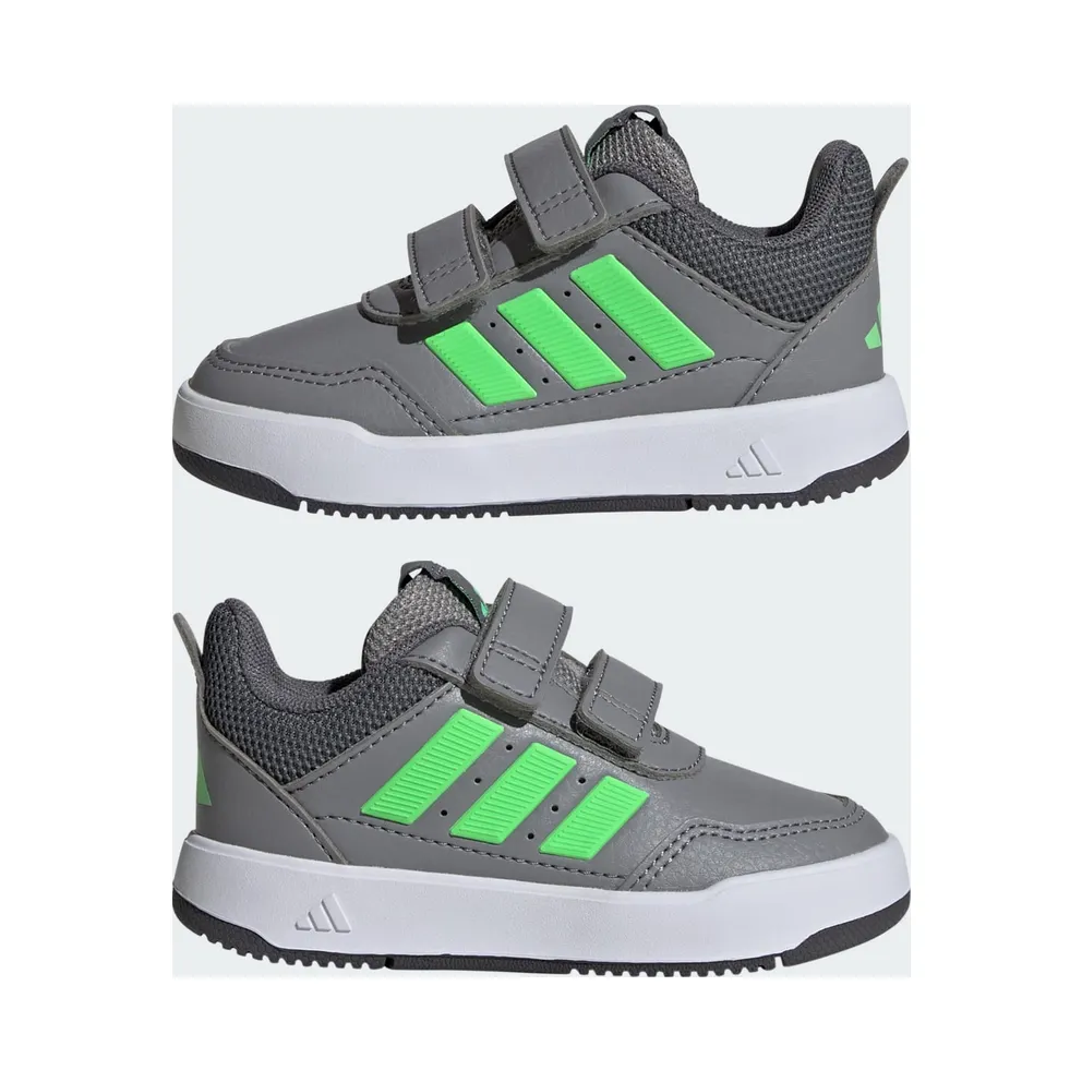 Adidas Tensaur Sport 3.0 Toddler Shoes Grey Three / Lime Burst / Grey Five (JQ1848)