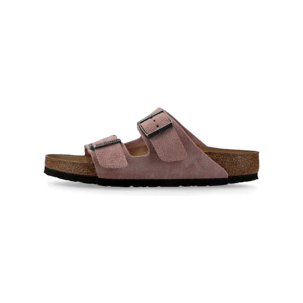Birkenstock Arizona Suede Leather Pink Clay