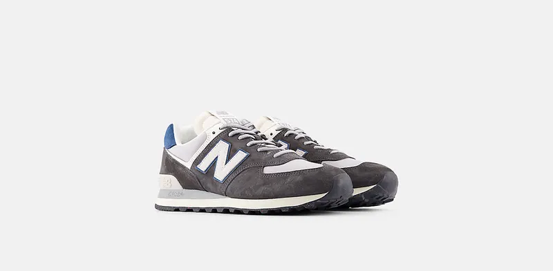 New Balance 574 Black Cement Rain Cloud Royal (U574NVE)