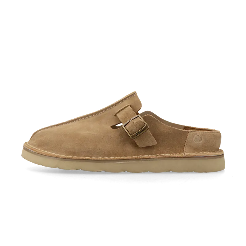 Clarks Solsbury Mule (dark sand suede) – 26180882