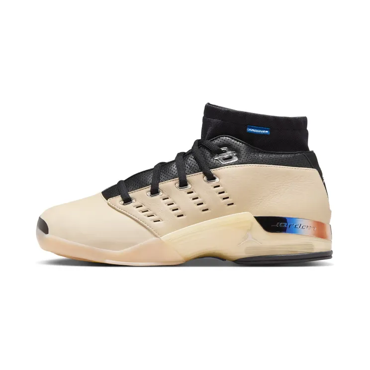 Air Jordan 17 Retro Low SP Infinite Archives – “Beach / Black / Metallic Silver” (IH0177-200)