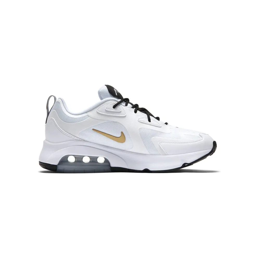 Nike Air Max 200 White Metallic Gold (AQ2568-102)