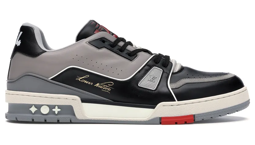 Louis Vuitton LV Trainer Sneaker Low Black Grey
