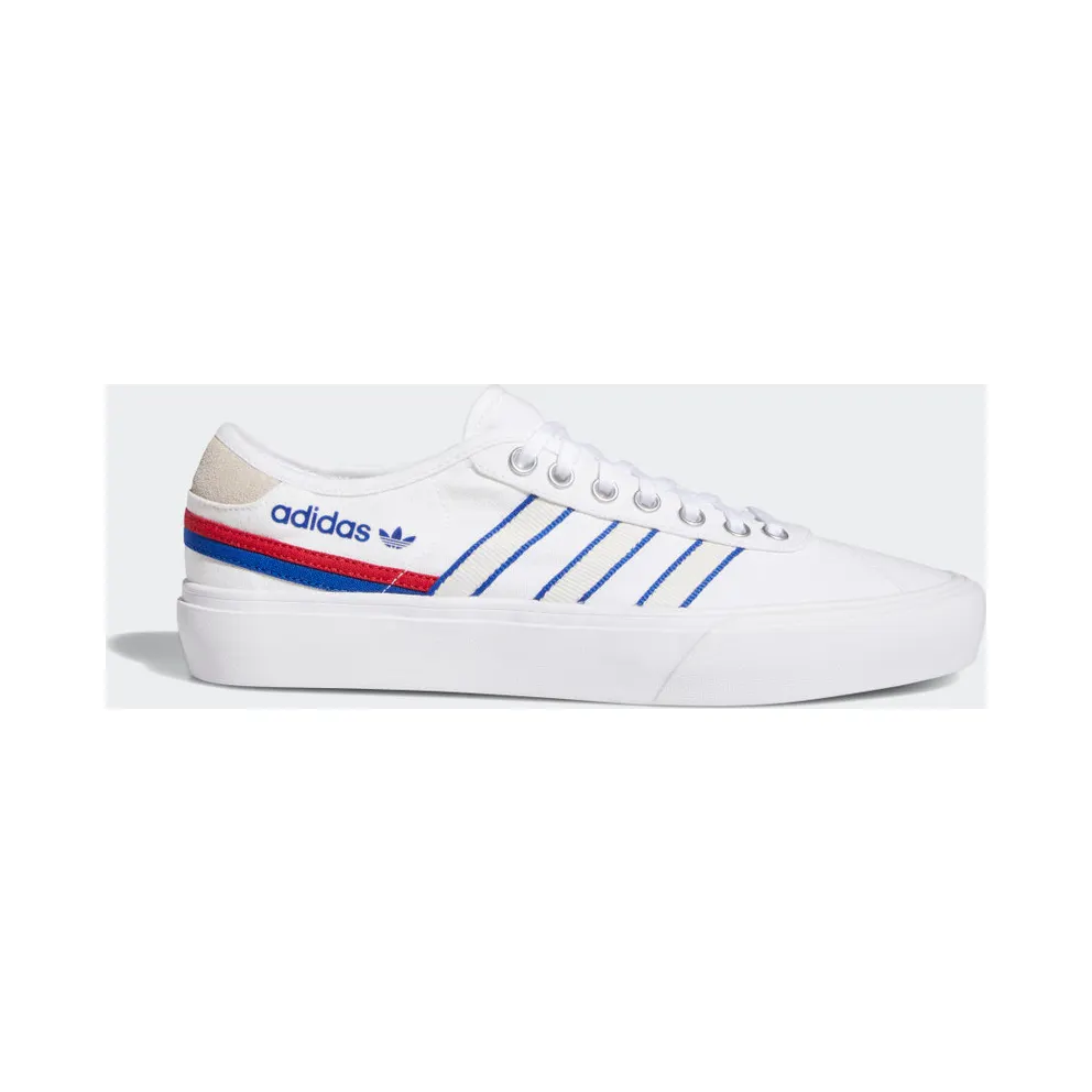 adidas Delpala Schuh Cloud White / Scarlet / Royal Blue (FV0639)