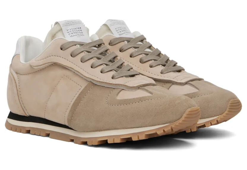 Maison Margiela White Retro Runner Sneakers (S58WS0186 P3976) (4)
