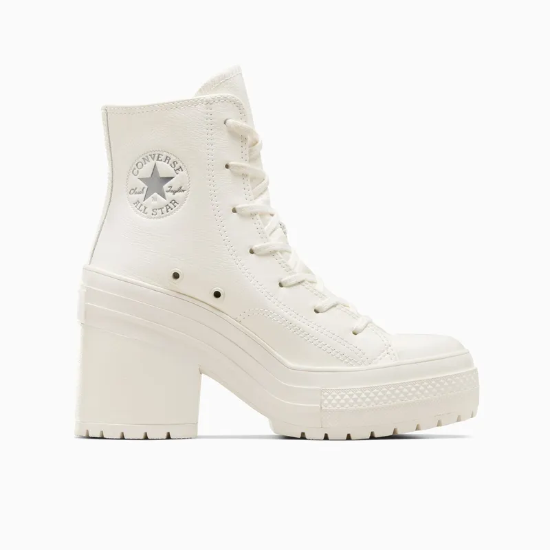 Converse Chuck 70 De Luxe Heel Leather Egret/egret/Silver