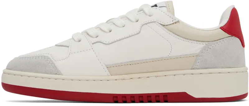 Axel Arigato White & Red A Dice Lo Sneakers (F0004026)