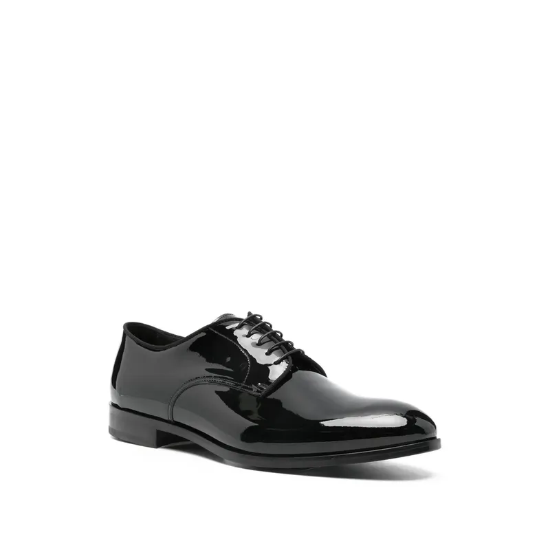 Doucal’s Patent-leather Derby “Black” (DU3532RENNUF01 8NN00)