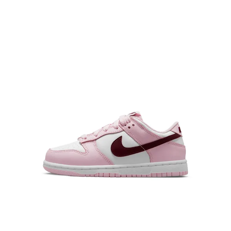 Nike Dunk Low Pink Red White (PS) (CW1588-601)