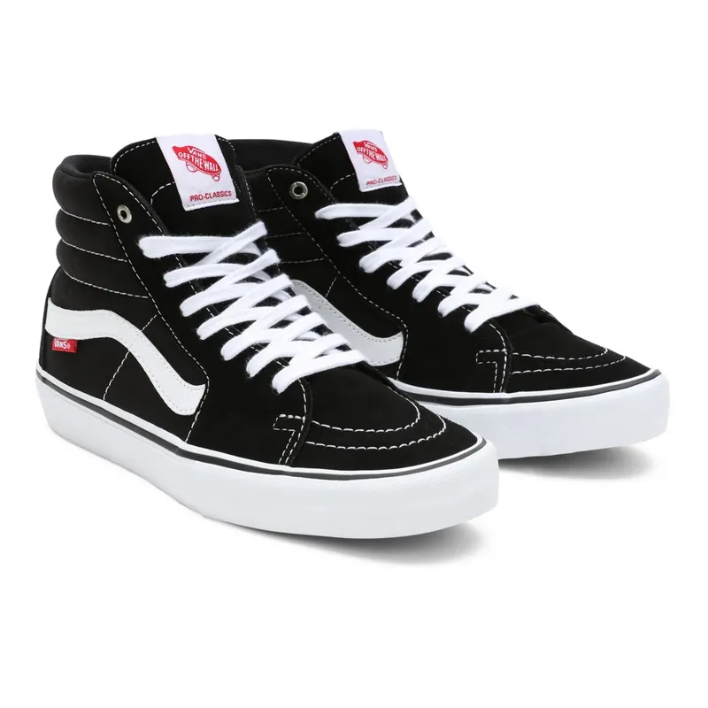 Vans Sk8-Hi Pro Black White Black/White (VN000VHGY28)