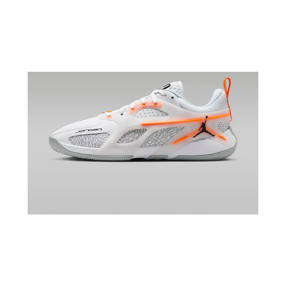 Jordan Heir Elephant Print “White / Total Orange / Wolf Grey / Black” (IO0409-108)