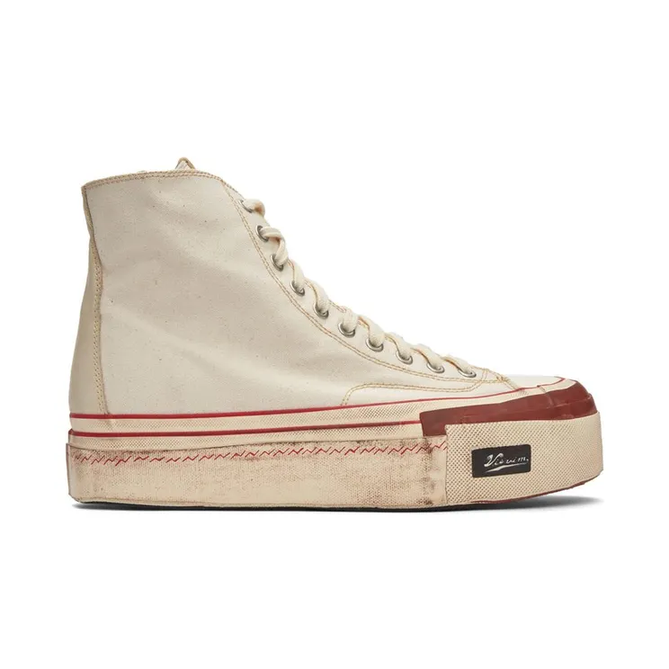 Visvim Black Skagway G. Hi Pattern Sneakers (121201001002)