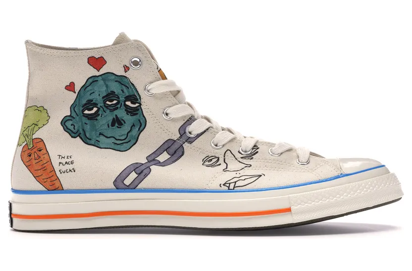 Converse Tyler, The Creator x Foot Locker x Chuck 70 ‘Artist Series’ Cream/Multicolor (164531c)