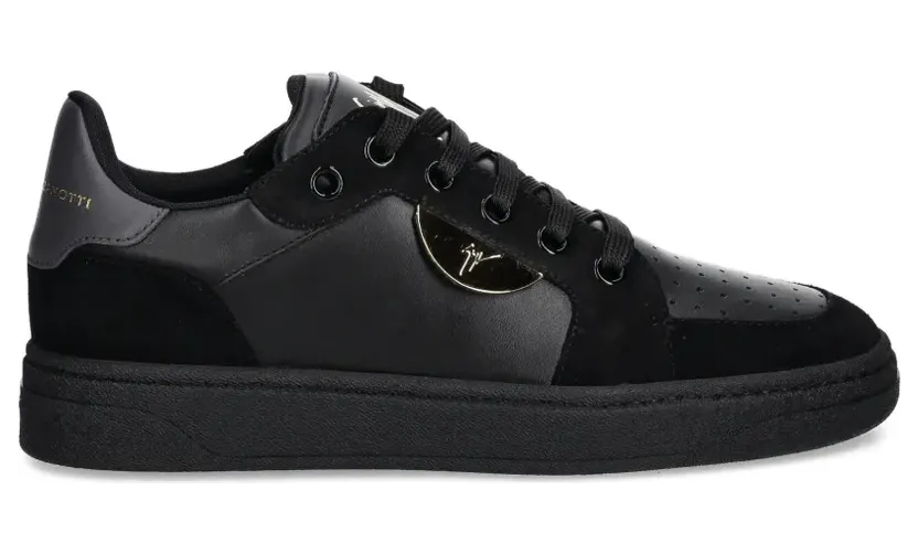 Giuseppe Zanotti GZ94 sneakers met geperforeerd design – Zwart (RU50049001)