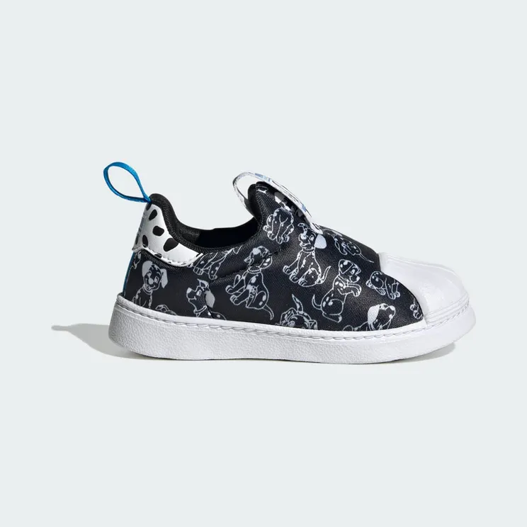 adidas Originals x Disney 101 Dalmatiërs Superstar 360 Kids Core Black / Cloud White / Bright Blue (ID9711)