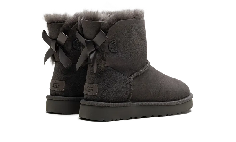 Ugg MINI BAILEY BOW 2 BOOTS “Grey” (1016501-GREY)