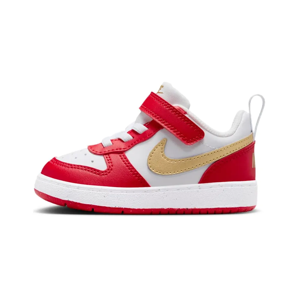 Nike Court Borough Low Recraft White University Red Gold (DV5458-137)