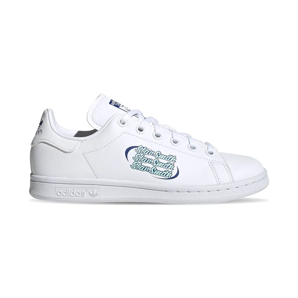adidas Stan Smith Schuh Cloud White / Royal Blue / Clear Mint (FX5989)