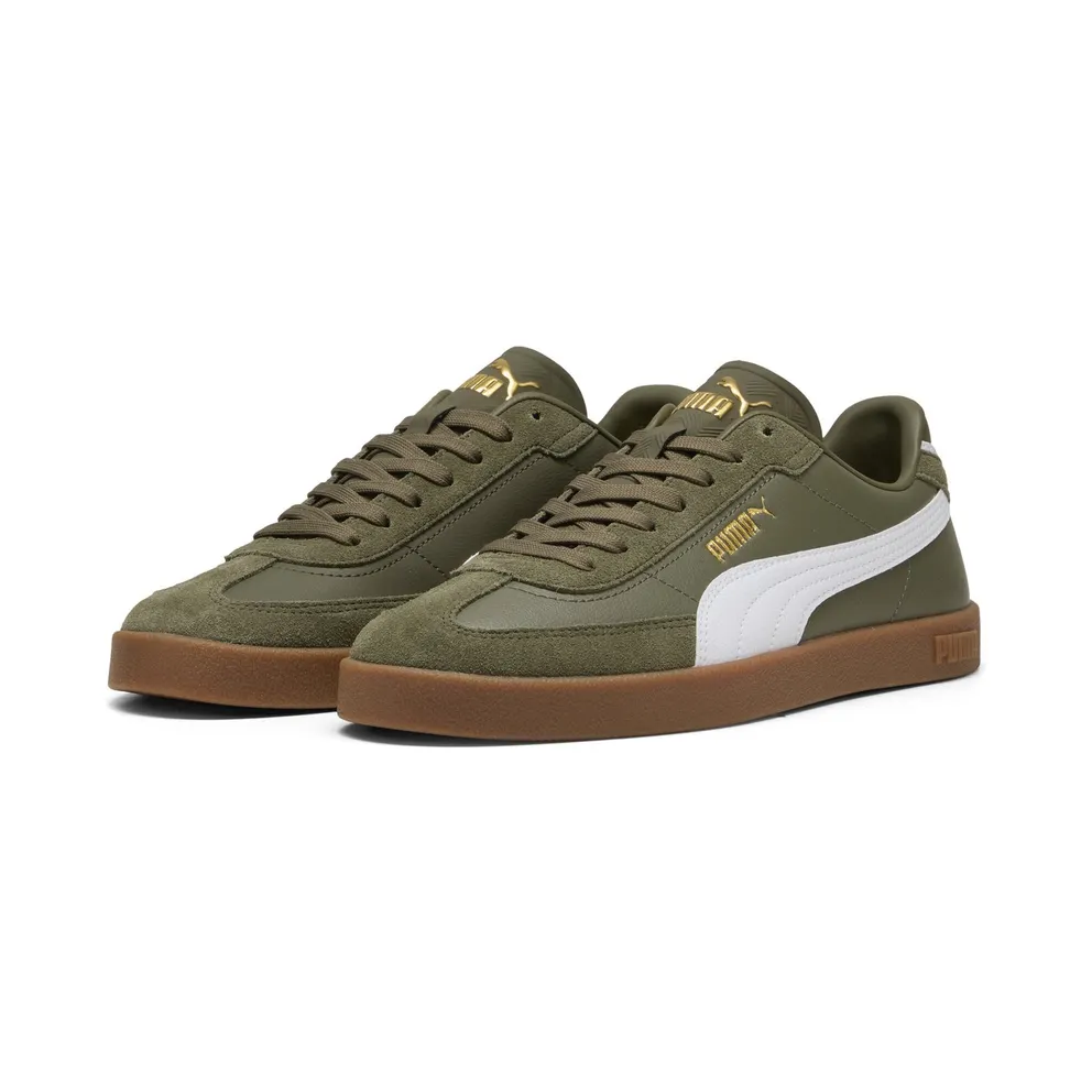 Puma Club II Loden Green-PUMA White (6000069538C70)