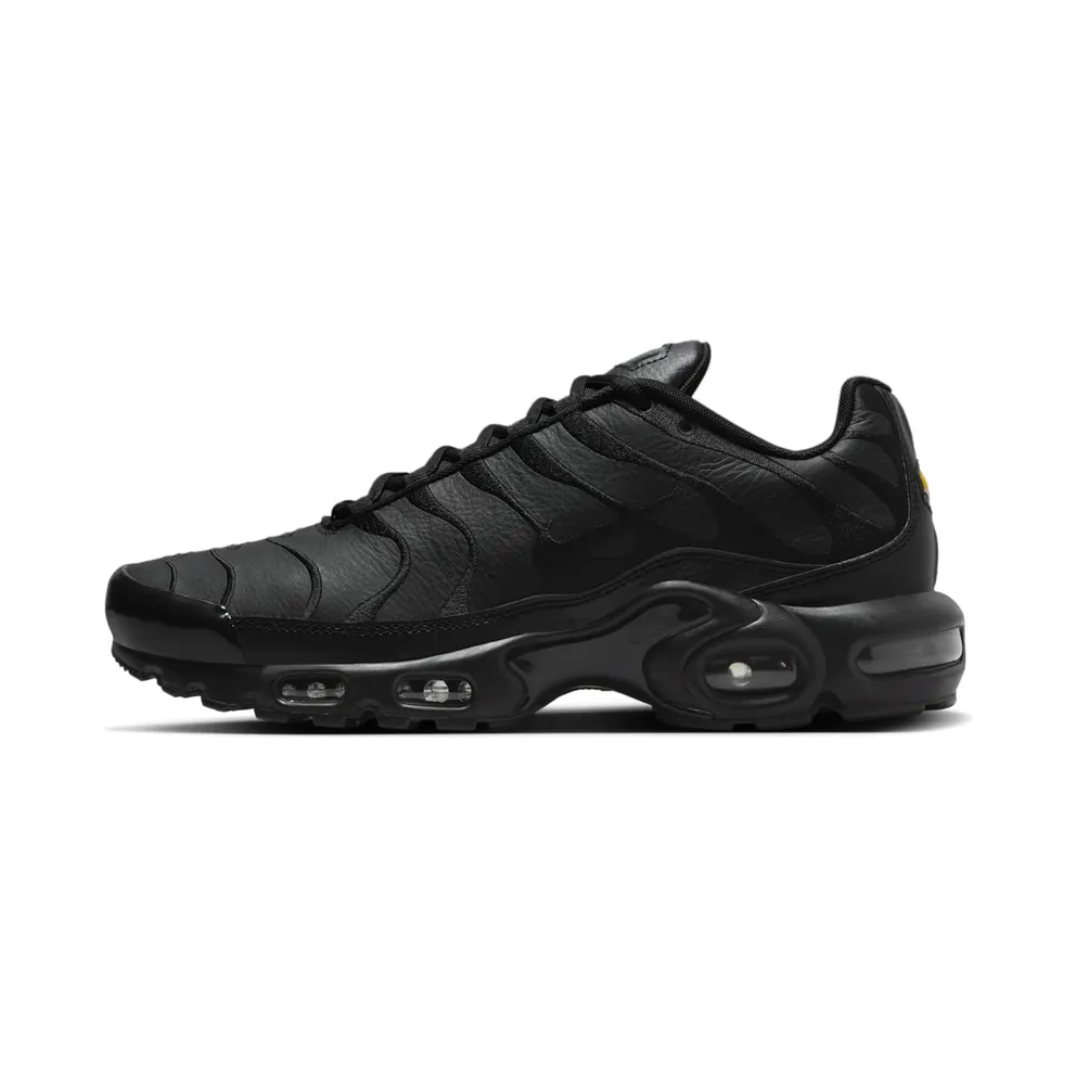 Nike Air Max Plus Triple Black Leather