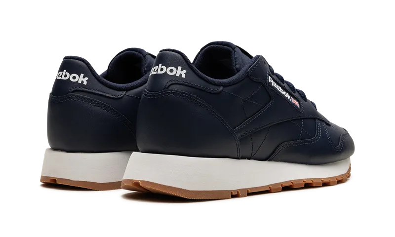 Reebok Classic Leather Shoes Vector Navy / Cloud White / Reebok Rubber Gum-03 (GY3600)