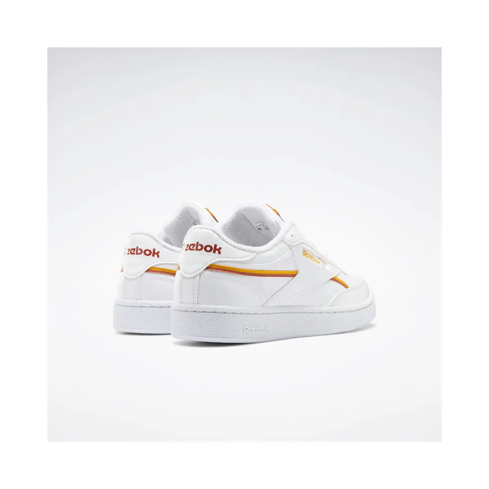 Reebok Club C 85 Vegan Shoes Cloud White / Collegiate Gold / Baked Earth