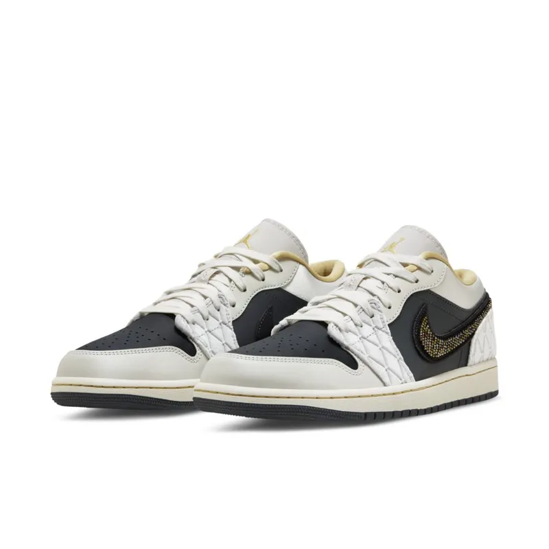 Jordan 1 Low Beaded Swoosh (DV1762-001)