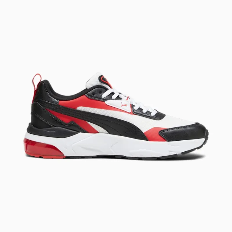Puma Vis2K Back To Heritage White Black Red (393469-02)