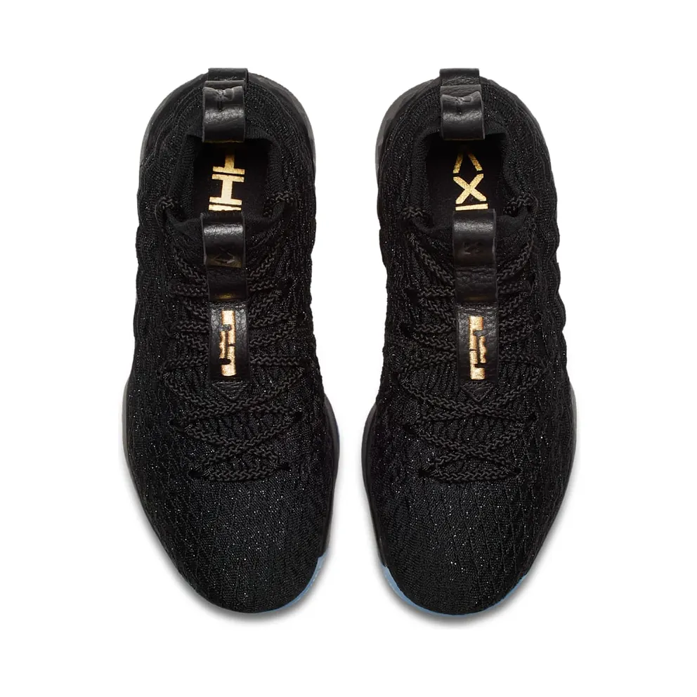 Nike LeBron 15 Black Metallic Gold (922811-006)