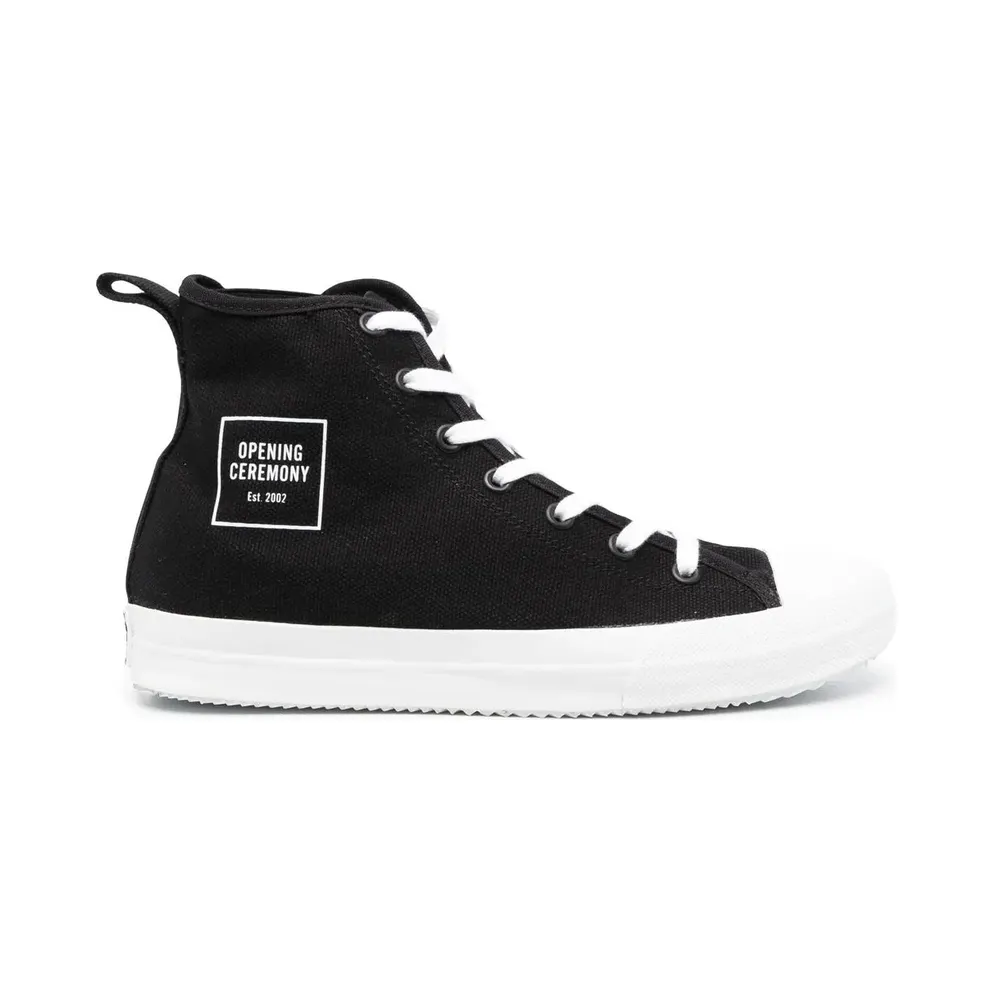 Opening Ceremony High-Top- mit Logo – Black (YMIA009F22FAB0011001)