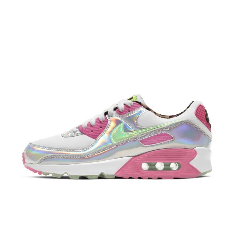 Nike WMNS Air Max 90 LX Daisy Leopard Iridescent (2020) (CQ2559-100)