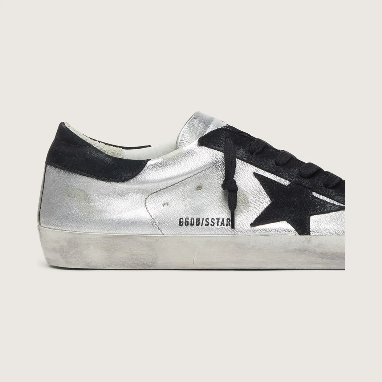 Golden Goose Super-Star In Silver Leather (GMF00101.F000312.60246) (5)