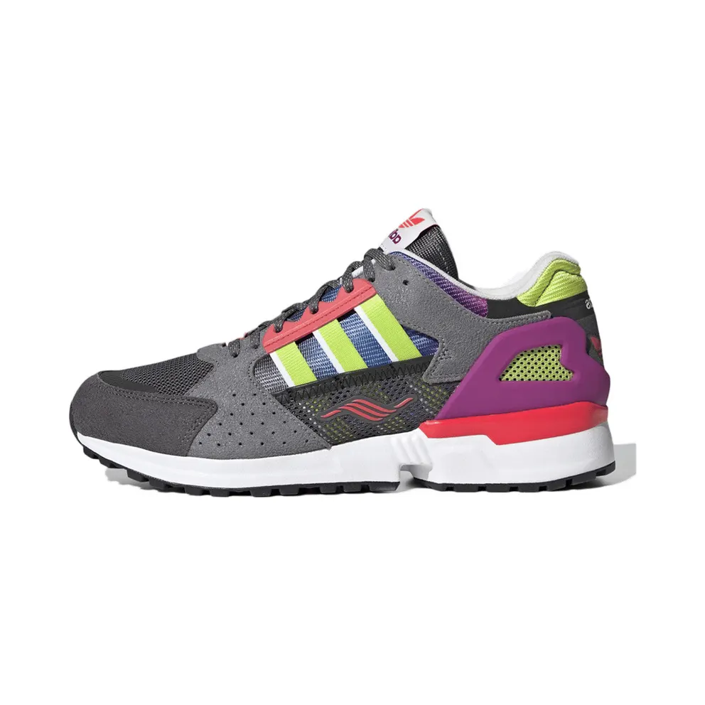 adidas ZX 10.000 C Grey Five / Sonic Fuchsia / Semi Solar Slime (GZ7724)
