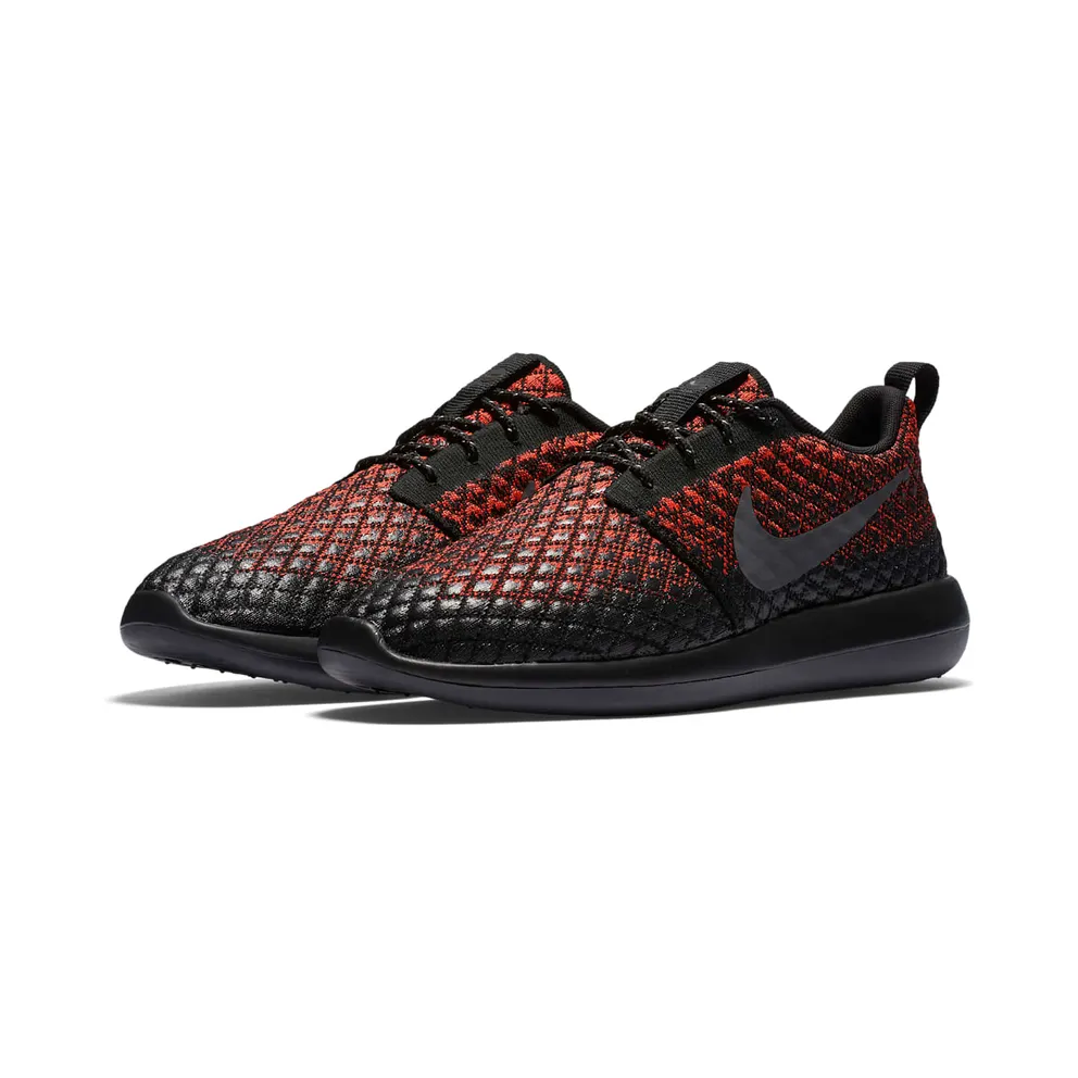 Nike Roshe Two Flyknit 365 Bright Crimson/Dark Grey (859535-600)