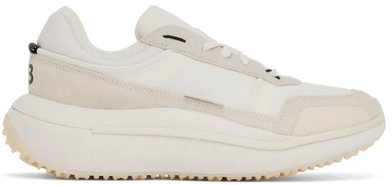 Y-3 White Ajatu Run Sneakers (HR1936)