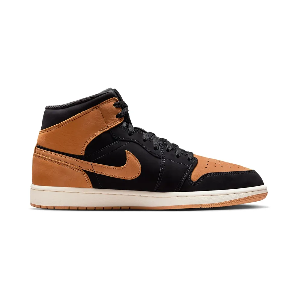 Air Jordan 1 Mid SE “Black/Beige” (HV4091-002)
