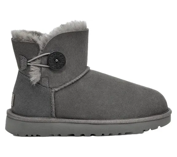 UGG Mini Bailey Button II Grey (1016422-GREY)