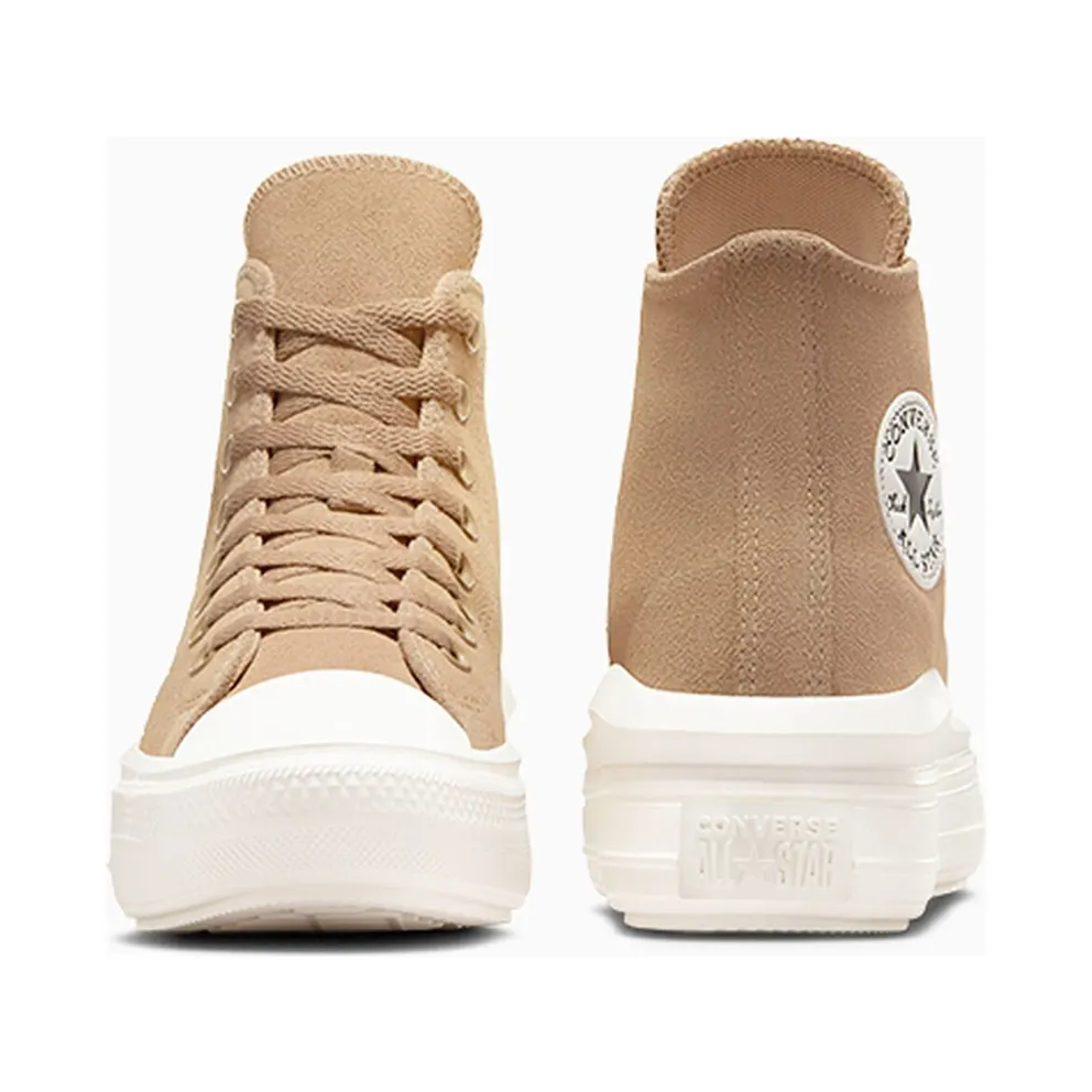 Converse Chuck Taylor All Star Move Platform Colorful Suede Coffee Rum/Egret/Black (A11145C)