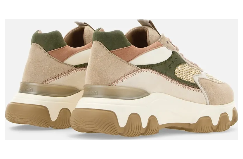 Hogan Hyperactive Green Beige Pink (HXW5400ET10O3S0VAP) (2)