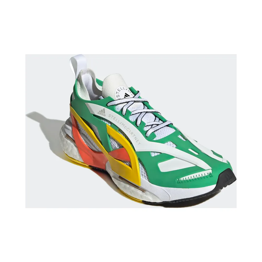 Adidas adidas by Stella McCartney Solarglide Running Green / Cloud White / Semi Impact Orange (GX9860)