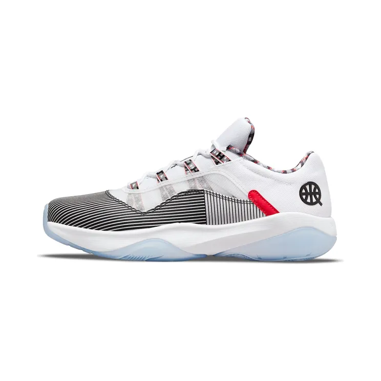 Jordan Air Jordan 11 Cmft Low Quai 54 White “”White / Wolf Grey / Black”” (DJ4893106)