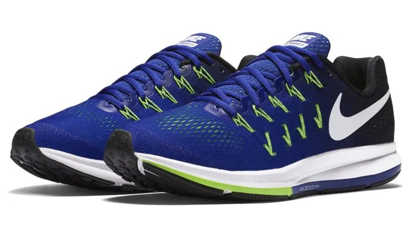 Nike Air Zoom Pegasus 33 Concord White-Black-Electric Green