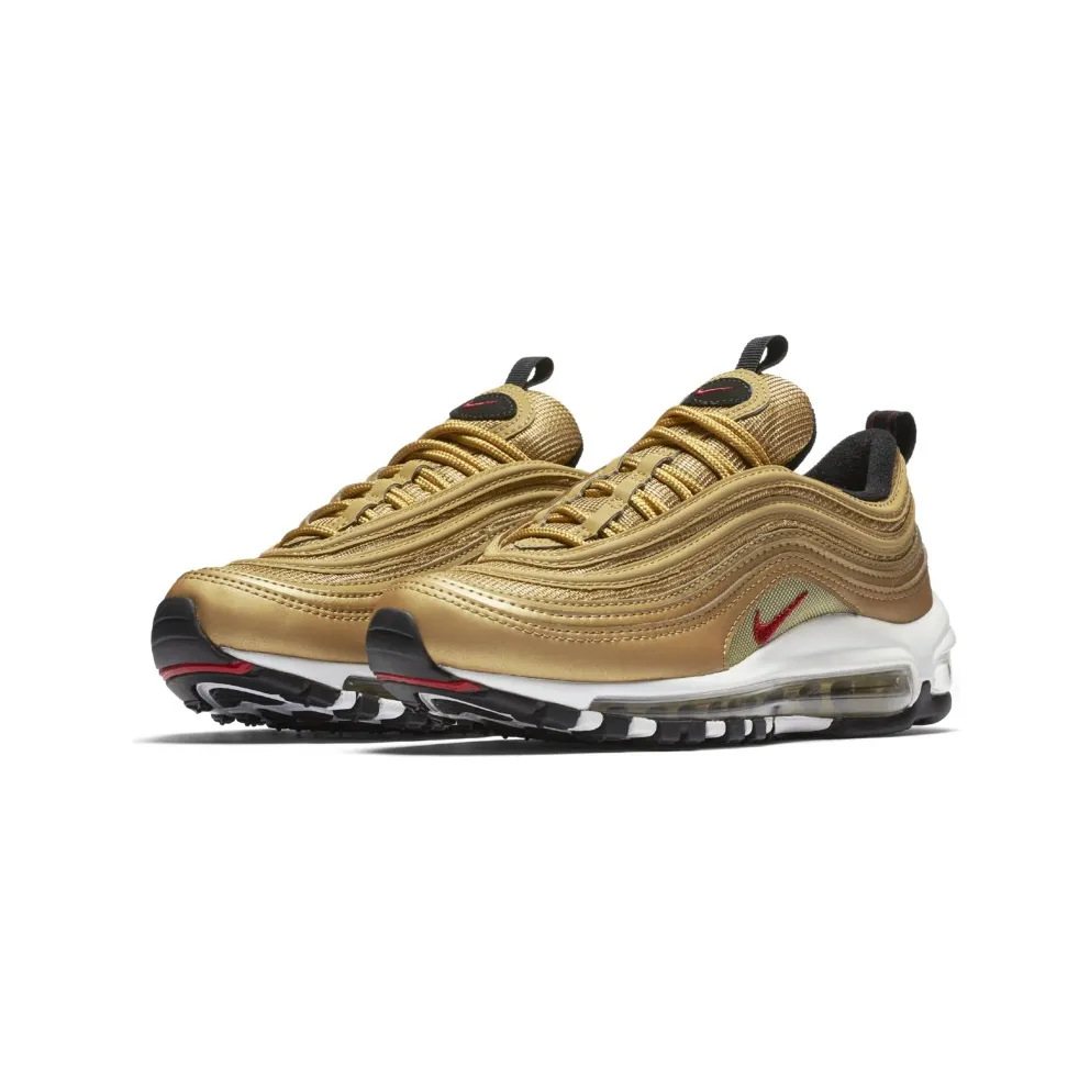 Nike Air Max 97 Metallic Gold (GS) (2017/2018) Metallic Gold/Varsity Red-White-Back (918890-700)