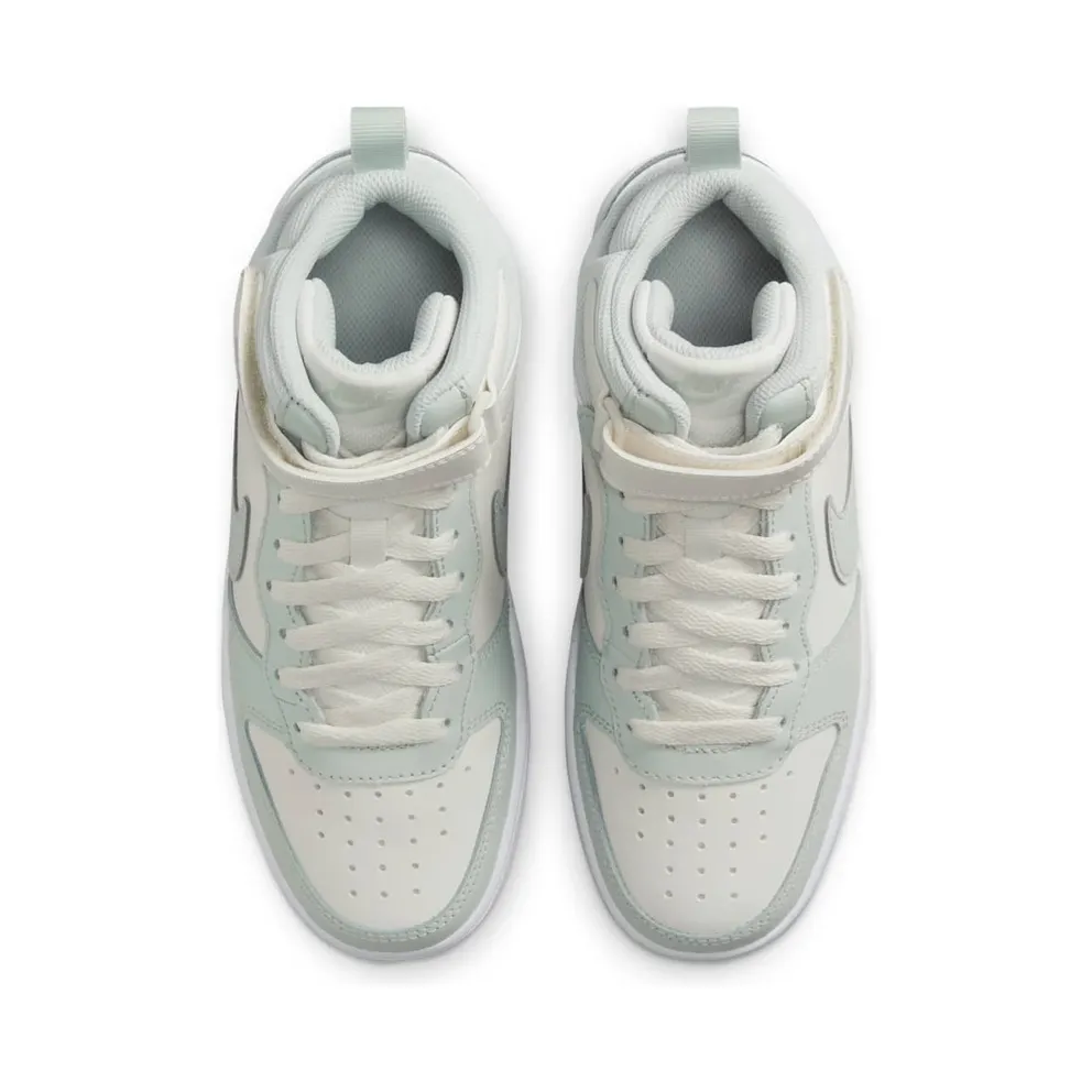 Nike Court Borough Mid 2 Sail White Light Silver (CD7782-127)