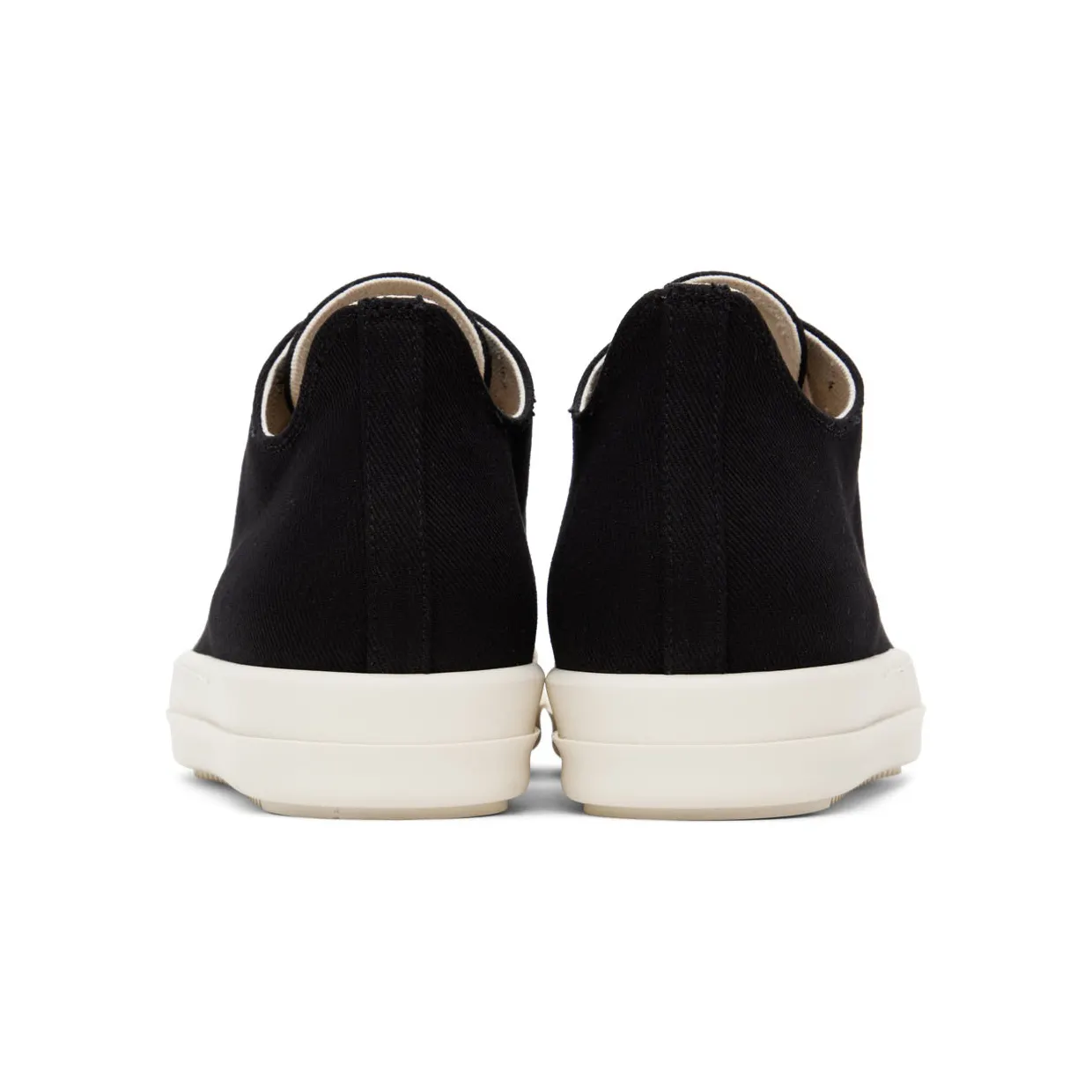 Rick Owens Drkshdw Black Denim Sneakers (DU02B4802 DQ) (2)