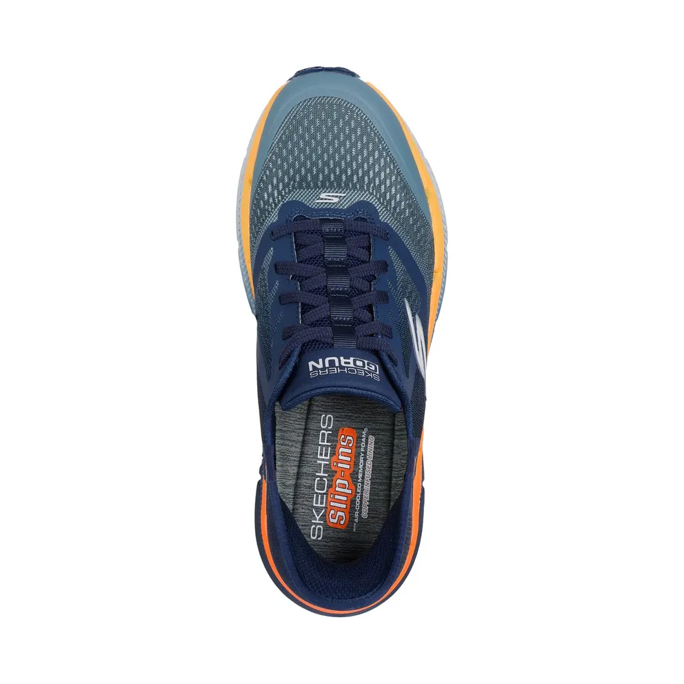 Skechers Slip-ins: Max Cushioning Premier 2.0 Sneaker Marine/Orange