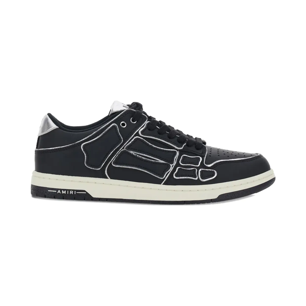 Amiri Skel Top geperforeerde “Black” (AMSNSN1004)