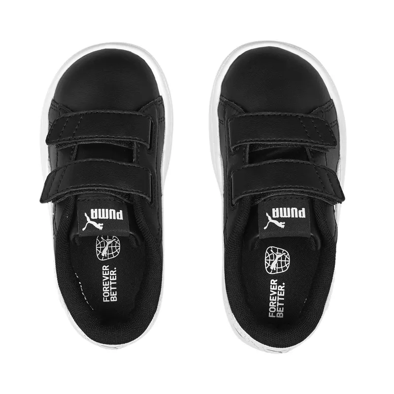 Puma Smash 3.0 V “Puma Black / Puma White” (392034_03)
