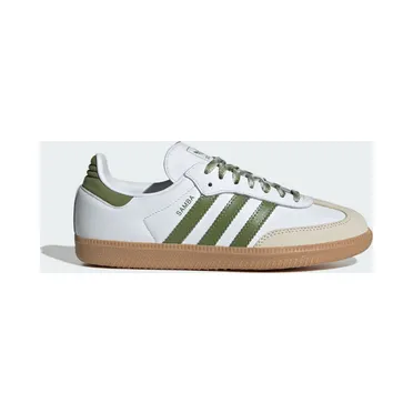Adidas Samba OG “White Tech Olive Gum” (JS1352)